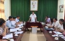 Thường trực HĐND Thị xã giám sát về tình hình thực hiện pháp luật về quản lý nhà nước về đất đai tại phường Phú Sơn.