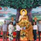 Bí thư Thị ủy Nguyễn Văn Khiên thăm và chúc mừng Đại lễ Phật Đản tại chùa Thiên Ân.