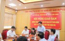 Hội nghị giao ban chương trình hợp tác 3 đơn vị thị xã Bỉm Sơn - huyện Hậu Lộc - huyện Lang Chánh
