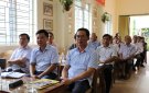 Đồng chí Trịnh Tuấn Sinh – Phó Bí thư Tỉnh ủy dự sinh hoạt cùng đảng viên chi bộ khu phố 7, phường Đông Sơn