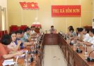 UBND tỉnh Thanh Hóa giao ban trực tuyến với UBND các huyện, thị xã, thành phố trong tỉnh