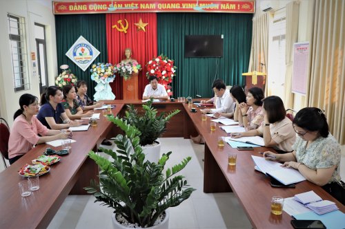 TT HĐND thị xã giám sát việc thực hiện pháp luật về lao động tại Trường TH va THCS Quang Trung.jpg