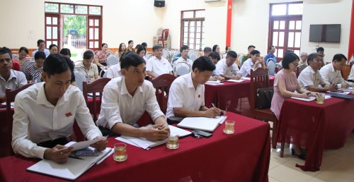 HĐND phường Phú Sơn tổ chức kỳ họp thứ Năm 3.JPG