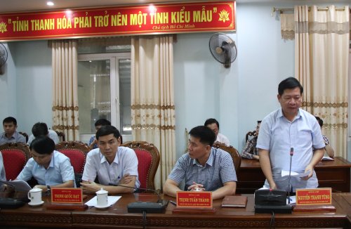 Thường trực Thị uỷ làm việc với đoàn công tác của Ban Quản lý Khu Kinh tế Nghi Sơn và các khu công nghiệp tỉnh Thanh Hoá 2.JPG