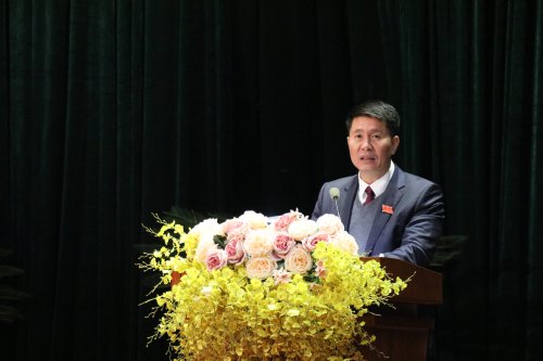 Đại biểu Trịnh Tuấn Thành báo cáo kết quả Kỳ họp thứ 17 HĐND Tỉnh khóa XVIII.JPG
