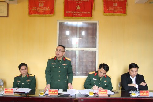 Đảng ủy Quân sự thị xã ra Nghị quyết lãnh đạo thực hiện nhiệm vụ năm 2024  3.JPG