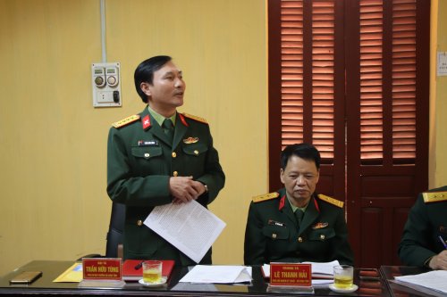 Đảng ủy Quân sự thị xã ra Nghị quyết lãnh đạo thực hiện nhiệm vụ năm 2024  5.JPG