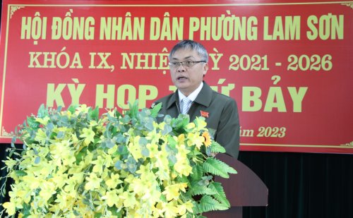 HĐND phường Lam Sơn tổ chức kỳ họp thứ Bảy, nhiệm kỳ 2021-2026  3.jpg