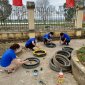  Bảo vệ môi trường bằng việc tái chế lốp xe cũ.