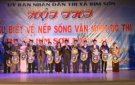 Thị đoàn Bỉm Sơn tổ chức Hội thi "Tuổi trẻ Bỉm Sơn xung kích xây dựng nếp sống văn minh đô thị"