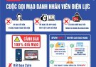 Cảnh giác với các “chiêu thức” giả danh EVN để lừa đảo