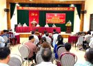 Đại biểu Hội đồng nhân dân thị xã tiếp xúc cử tri phường Phú Sơn trước kỳ họp Hội đồng nhân dân thị xã lần thứ 16 khoá XII