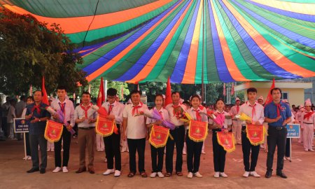 Sôi nổi Hội thi nghi thức đội thiếu niên tiền phong Hồ Chí Minh – Dân vũ hè 2022 tại các phường Phú Sơn, Đông Sơn, Lam Sơn và Ba Đình