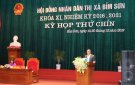 Kỳ họp thứ 9 HĐND thị xã Bỉm Sơn khoá XI, nhiệm kỳ 2016-2021 thành công tốt đẹp