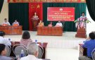 Đại biểu HĐND thị xã tiếp xúc cử tri xã Quang Trung trước kỳ họp thứ 10 HĐND thị xã khóa XI, nhiệm kỳ 2016-2021