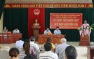 Kỳ họp chuyên đề HĐND xã Quang Trung khóa X, nhiệm kỳ 2016-2021