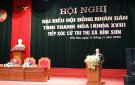 Tổ đại biểu HĐND tỉnh tiếp xúc cử tri tại thị xã Bỉm Sơn