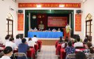 Ứng cử viên đại biểu HĐND thị xã tiếp xúc cử tri, vận động bầu cử tại phường Đông Sơn và Bắc Sơn