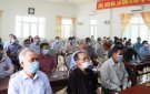 Các ứng cử viên Đại biểu HĐND thị xã khóa XII tiếp xúc cử tri, vận động bầu cử tại xã Quang Trung
