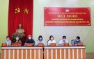 Các ứng cử viên đại biểu HĐND thị xã khóa XII, nhiệm kỳ 2021- 2026 tiếp xúc cử tri phường Ngọc Trạo