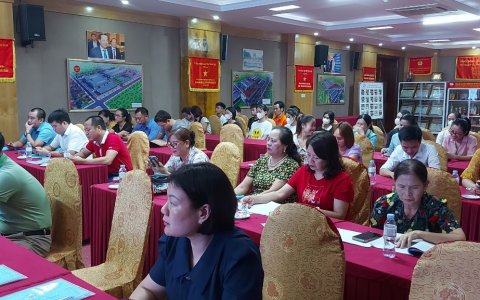 Thị xã Bỉm Sơn phối hợp tổ chức khóa đào tạo bồi dưỡng kiến thức về Chuyển đổi số và quản trị Doanh nghiệp