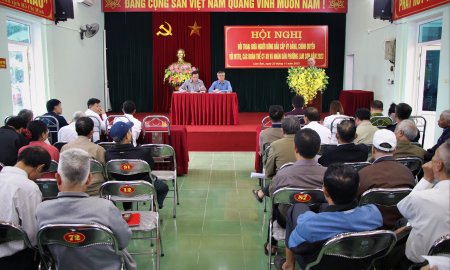 Phường Lam Sơn: Đối thoại giữa người đứng đầu cấp ủy Đảng, Chính quyền với Mặt trận Tổ quốc, các đoàn thể chính trị - xã hội và Nhân dân năm 2023.