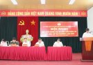 Đại biểu Hội đồng nhân dân thị xã tiếp xúc cử tri phường Lam Sơn trước kỳ họp HĐND thị xã lần thứ 16 khoá XII