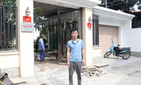 Phường Phú Sơn: Sôi nổi hiến đất mở đường giao thông.