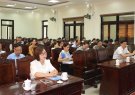 UBND thị xã Bỉm Sơn tổ chức Hội nghị tập huấn điều tra thu nhập bình quân đầu người cấp xã, giai đoạn 2023- 2025