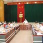 Bí thư Thị uỷ Nguyễn Văn Khiên làm việc với Đảng uỷ phường Đông Sơn