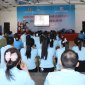 Liên đoàn lao động thị xã Bỉm Sơn phối hợp với Trung tâm Xúc tiến Du lịch và Văn hóa, Điện ảnh (Sở Văn hóa, Thể thao và Du lịch tỉnh Thanh Hóa) đã tổ chức biểu diễn nghệ thuật, chiếu phim lưu động phục vụ công nhân lao động (CNLĐ) trong Khu công nghiệp Bắc Bỉm Sơn .
