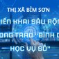 Thị xã Bỉm Sơn triển khai sâu rộng phong trào “Bình dân học vụ số”.