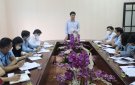 Đoàn công tác của Chủ tịch UBND thị xã Trịnh Tuấn Thành làm việc tại phường Ba Đình và Ngọc Trạo