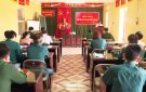 Hội nghị thông qua bài giảng chính trị của các Chính trị viên Ban Chỉ huy quân sự xã phường, đơn vị tự vệ năm 2022
