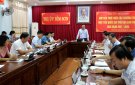 Hội nghị bỏ phiếu đề nghị xét, công nhận xã Quang Trung đạt chuẩn nông thôn mới nâng cao