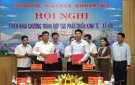 Thị xã Bỉm Sơn ký kết hợp tác, hỗ trợ phát triển kinh tế xã hội giai đoạn 2021-2025 với huyện Lang Chánh