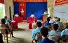 Bí thư Thị ủy Bỉm Sơn dự sinh hoạt cùng đảng viên Chi bộ khu phố 5, phường Phú Sơn