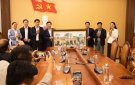 Đoàn công tác Thị xã Bỉm Sơn thăm và chúc mừng Đồn Biên phòng Tam Chung nhân dịp Ngày truyền thống Bộ đội biên phòng