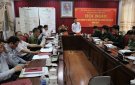 Ban Chỉ đạo diễn tập tỉnh giao nhiệm vụ diễn tập khu vực phòng thủ năm 2023 cho thị xã Bỉm Sơn