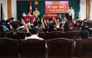 Kỳ họp thứ 7 HĐND thị xã Bỉm Sơn khóa XII quyết nghị một số nội dung quan trọng.