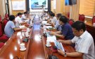 Hội nghị nghe báo cáo Phương án điều chỉnh cục bộ Quy hoạch chi tiết Khu đô thị mới Nam Bỉm Sơn, thị xã Bỉm Sơn.