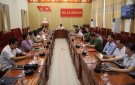 Hội nghị trực tuyến sơ kết 6 tháng đầu năm 2023 về chuyển đổi số và Đề án 06 trên địa bàn tỉnh Thanh Hóa.