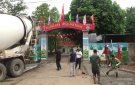 Khởi công Công trình thanh niên “Bê tông hoá nơi đưa đón trẻ” tại xã Quang Trung