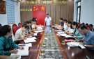 Đoàn Giám sát của Thường trực HĐND thị xã giám sát việc thực hiện Kế hoạch đầu tư công trung hạn tại phường Đông Sơn.