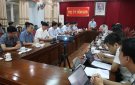 Thường trực Thị uỷ làm việc với đoàn công tác của Ban Quản lý Khu Kinh tế Nghi Sơn và các khu công nghiệp tỉnh Thanh Hoá. 