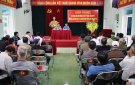 Phường Lam Sơn: Đối thoại giữa người đứng đầu cấp ủy Đảng, Chính quyền với Mặt trận Tổ quốc, các đoàn thể chính trị - xã hội và Nhân dân năm 2023.