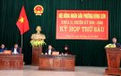 Kỳ họp thứ Sáu HĐND phường Đông Sơn khoá II nhiệm kỳ 2021 – 2026