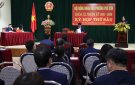 Kỳ họp thứ Sáu HĐND phường Phú Sơn khoá III, nhiệm kỳ 2021-2026.