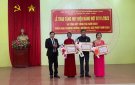 Đảng ủy phường Ngọc Trạo trao tặng huy hiệu Đảng đợt 7/11 và tổng kết công tác Đảng năm 2023
