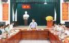Bí thư Thị ủy Nguyễn Văn Khiên làm việc với Đảng ủy phường Bắc Sơn